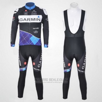 2011 Fahrradbekleidung Garmin Champion Nuova Zelanda Trikot Langarm und Tragerhose