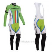 2014 Fahrradbekleidung Cannondale Champion Nuova Zelanda Trikot Langarm und Tragerhose