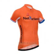 2014 Fahrradbekleidung Fox Cyclingbox Orange Trikot Kurzarm und Tragerhose