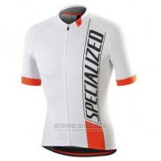 2015 Fahrradbekleidung Specialized Rot Wei Trikot Kurzarm und Tragerhose