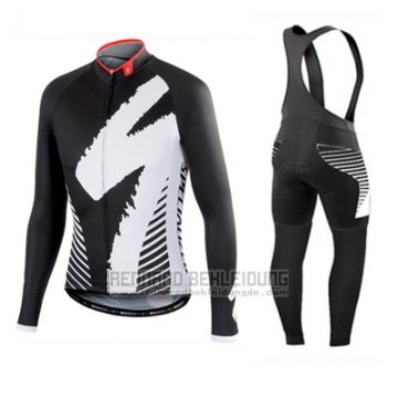 2016 Fahrradbekleidung Specialized Ml Tief Shwarz Trikot Langarm und Tragerhose