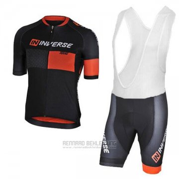 2017 Fahrradbekleidung Inverse Shwarz Trikot Kurzarm und Tragerhose