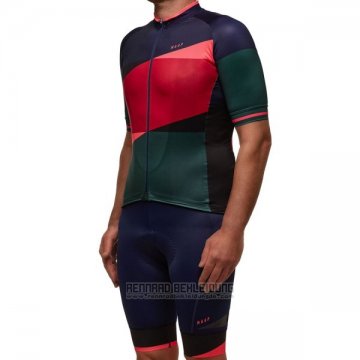 2017 Fahrradbekleidung Maap Rot Trikot Kurzarm und Tragerhose