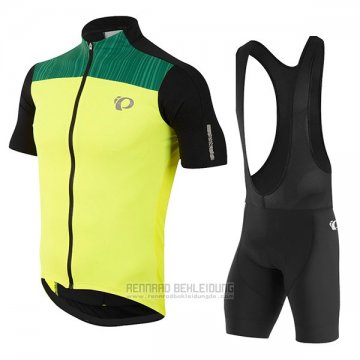 2017 Fahrradbekleidung Pearl Izumi Gelb und Shwarz Trikot Kurzarm und Tragerhose