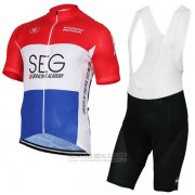 2017 Fahrradbekleidung SEG Racing Academy Champion Niederlande Trikot Kurzarm und Tragerhose