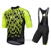 2018 Fahrradbekleidung Nalini Podio Grun Trikot Kurzarm und Tragerhose