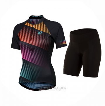 2021 Fahrradbekleidung Frau Pearl Izumi Mehrfarbig Trikot Kurzarm und Tragerhose