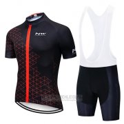 2019 Fahrradbekleidung Northwave Shwarz Rot Trikot Kurzarm und Tragerhose