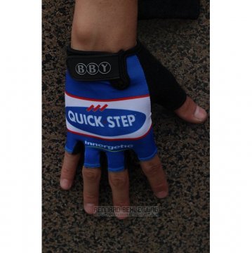 2020 Quick Step Handschuhe Radfahren Blau