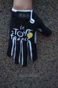 Tour De France Langfingerhandschuhe Radfahren Shwarz