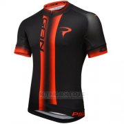 2016 Fahrradbekleidung Pinarello Rot Shwarz Trikot Kurzarm und Tragerhose