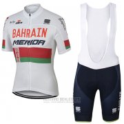 2017 Fahrradbekleidung Bahrain Merida Champion Bielorusso Trikot Kurzarm und Tragerhose