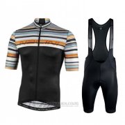 2020 Fahrradbekleidung Nalini Shwarz Mehrfarbig Trikot Kurzarm und Tragerhose(1)