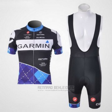 2011 Fahrradbekleidung Garmin Champion Nuova Zelanda Trikot Kurzarm und Tragerhose