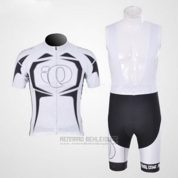 2011 Fahrradbekleidung Pearl Izumi Shwarz und Wei Trikot Kurzarm und Tragerhose