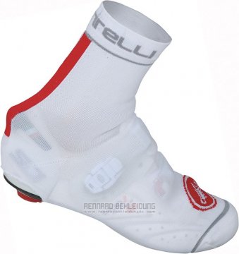 2014 Castelli Zeitfahruberschuhe Radfahren Wei und Rot