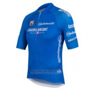 2016 Fahrradbekleidung Giro D'italien Blau Trikot Kurzarm und Tragerhose