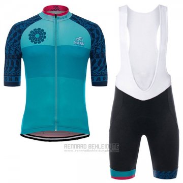 2017 Fahrradbekleidung Giro D'italien Sardegna Hellblau Trikot Kurzarm und Tragerhose