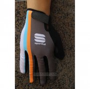 2020 Sportful Langfingerhandschuhe Radfahren Grau