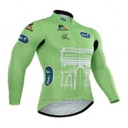 2015 Fahrradbekleidung Tour de France Vede Militare Trikot Langarm und Tragerhose