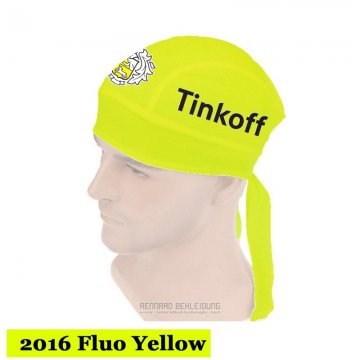 2015 Saxo Bank Tinkoff Bandana Radfahren Radfahren Licht Gelb