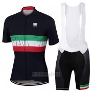 2017 Fahrradbekleidung Sportful Champion Italien Trikot Kurzarm und Tragerhose