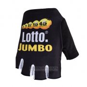 2018 Lotto NL-Jumbo Handschuhe Radfahren