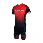 2021 Fahrradbekleidung Nalini Rot Trikot Kurzarm und Tragerhose