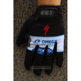 2020 Omega Quick Step Langfingerhandschuhe Radfahren Shwarz Wei
