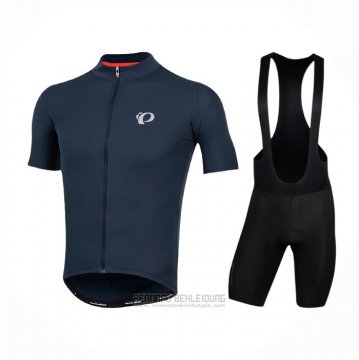 2021 Fahrradbekleidung Pearl Izumi Tief Blau Trikot Kurzarm und Tragerhose