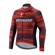 2021 Fahrradbekleidung Specialized Rot Trikot Langarm und Tragerhose