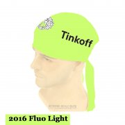 2015 Saxo Bank Tinkoff Bandana Radfahren Radfahren Licht Grun