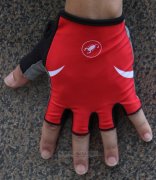 2016 Castelli Handschuhe Radfahren Rot