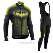 2017 Fahrradbekleidung Northwave Ml Grun und Shwarz Trikot Langarm und Tragerhose