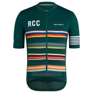 2019 Fahrradbekleidung Rcc Paul Smith Grun Trikot Kurzarm und Overall