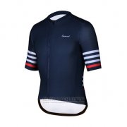 2019 Fahrradbekleidung Spexcel Dunkel Blau Trikot Kurzarm und Overall