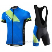 2017 Fahrradbekleidung Altura Sportive Blau Trikot Kurzarm und Tragerhose