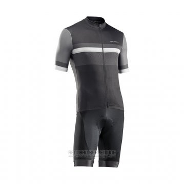 2021 Fahrradbekleidung Northwave Shwarz Trikot Kurzarm und Tragerhose