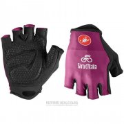 2021 Giro d'Italia Handschuhe Radfahren Fuchsie