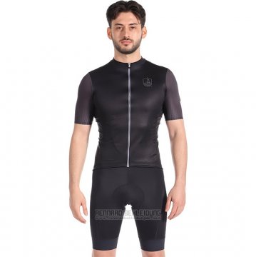 2022 Fahrradbekleidung Campagnolo Shwarz Trikot Kurzarm und Tragerhose