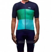 2017 Fahrradbekleidung Maap Sector Pro Grun und Blau Trikot Kurzarm und Tragerhose