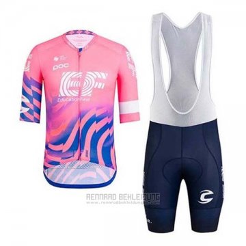 2020 Fahrradbekleidung EF Education First Rosa Trikot Kurzarm und Tragerhose