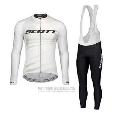 2020 Fahrradbekleidung Scott Wei Trikot Langarm und Tragerhose