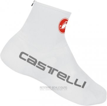 2014 Castelli Zeitfahruberschuhe Radfahren Wei