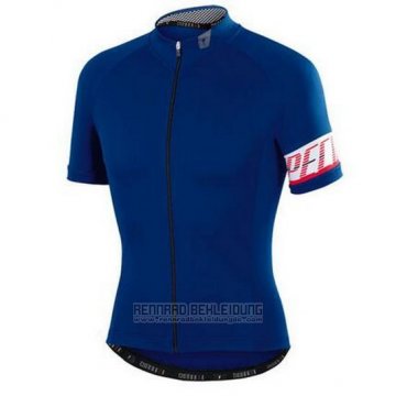 2016 Fahrradbekleidung Specialized Blau Trikot Kurzarm und Tragerhose