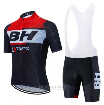 2020 Fahrradbekleidung BH Templo Rot Wei Shwarz Trikot Kurzarm und Tragerhose