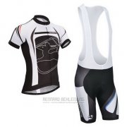 2014 Fahrradbekleidung Giordana Shwarz Trikot Kurzarm und Tragerhose