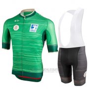 2019 Fahrradbekleidung Castelli Uae Tour Grun Trikot Kurzarm und Overall