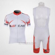 2011 Fahrradbekleidung Louis Garneau Shwarz und Wei Trikot Kurzarm und Tragerhose