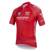 2016 Fahrradbekleidung Giro D'italien Rot Trikot Kurzarm und Tragerhose